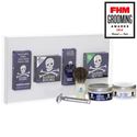 Afbeelding van The Bluebeards Revenge Shaving Cream, Badger Brush, Balm and Scimitar Razor Set